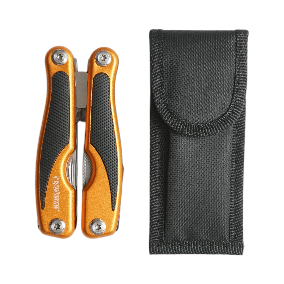 Crownman rozsdamentes acél 9 az 1-ben összecsukható multifunkciós fogó 160mm Crownman