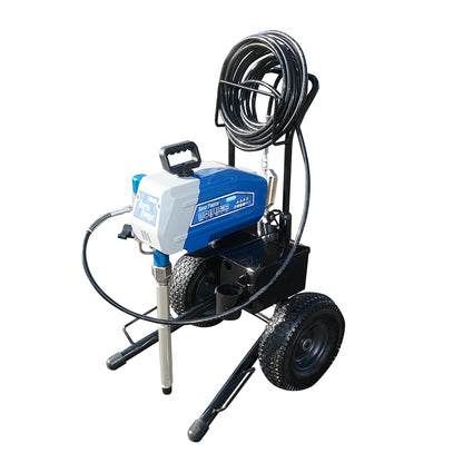 Professzionális airless festékszóró szivattyú dugattyúval és kefe nélküli motorral 1,3 kW, 220 V, áramlási sebesség 2,4 L/min, fúvóka 517, maximális nyomás 227 bar M24H
