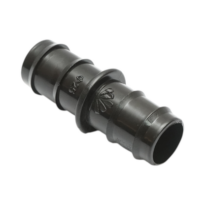 Egyenes csatlakozó 25x25mm-es csepegtetőcsőhöz öntözőrendszerekhez