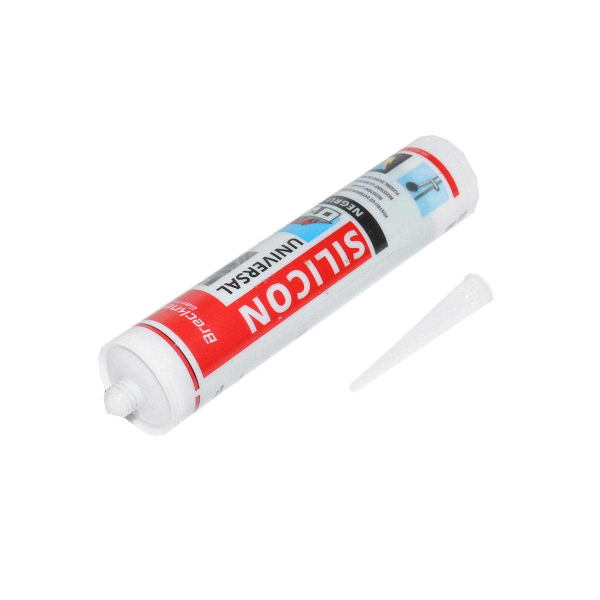 Univerzális szilikon fekete kívül-belül 300ml Breckner Germany