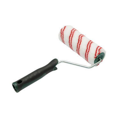Poliészter festőhenger 18cm, 70mm-es hengerdátum, 18mm-es szál, ergonomikus soft-grip 2k fogantyú Breckner Germany
