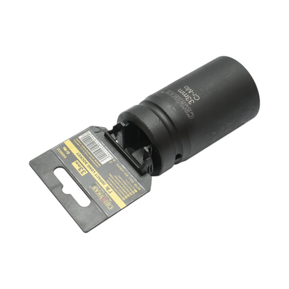 Crownman Cr-Mo Crownman 1 hüvelykes négyzet alakú, 33 mm hosszú ütvecsavaros dugókulcskulcs