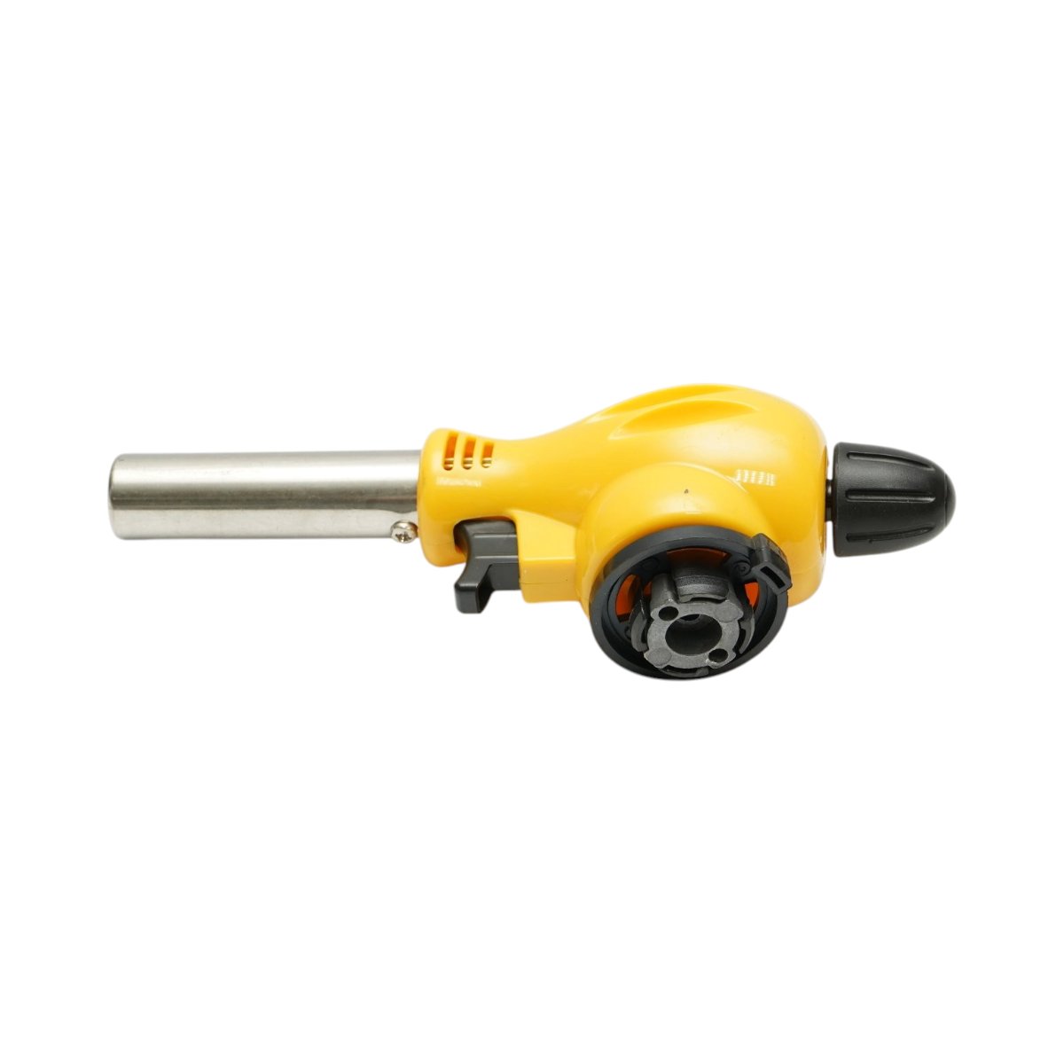 Gázpalack égőfej spray, 360 fokos forgatás, piezo gyújtás, szabályozható láng 1300°C