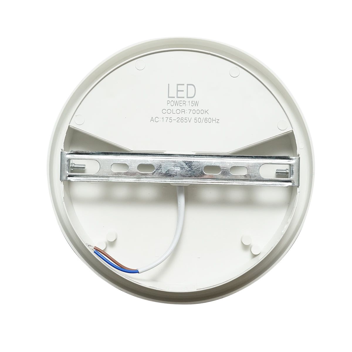 LED mennyezeti lámpa 15W, 220V, 7000K hideg fény hideg fényű lámpatest 165x58mm beltéri/kültéri Breckner Germany