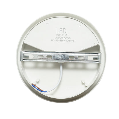 LED mennyezeti lámpa 15W, 220V, 7000K hideg fény hideg fényű lámpatest 165x58mm beltéri/kültéri Breckner Germany