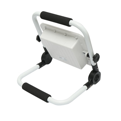 Hordozható LED munkalámpa 60W, 6500K, újratölthető akkumulátorral és IP65 IP65 állványkerettel