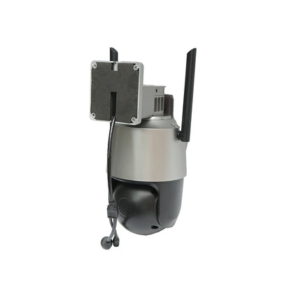 6MP kettős objektíves megfigyelő kamera, P2P WIFI 2.4G 1080P, PTZ mozgásérzékelővel, szirénával, emberérzékeléssel és V380 Pro alkalmazással.