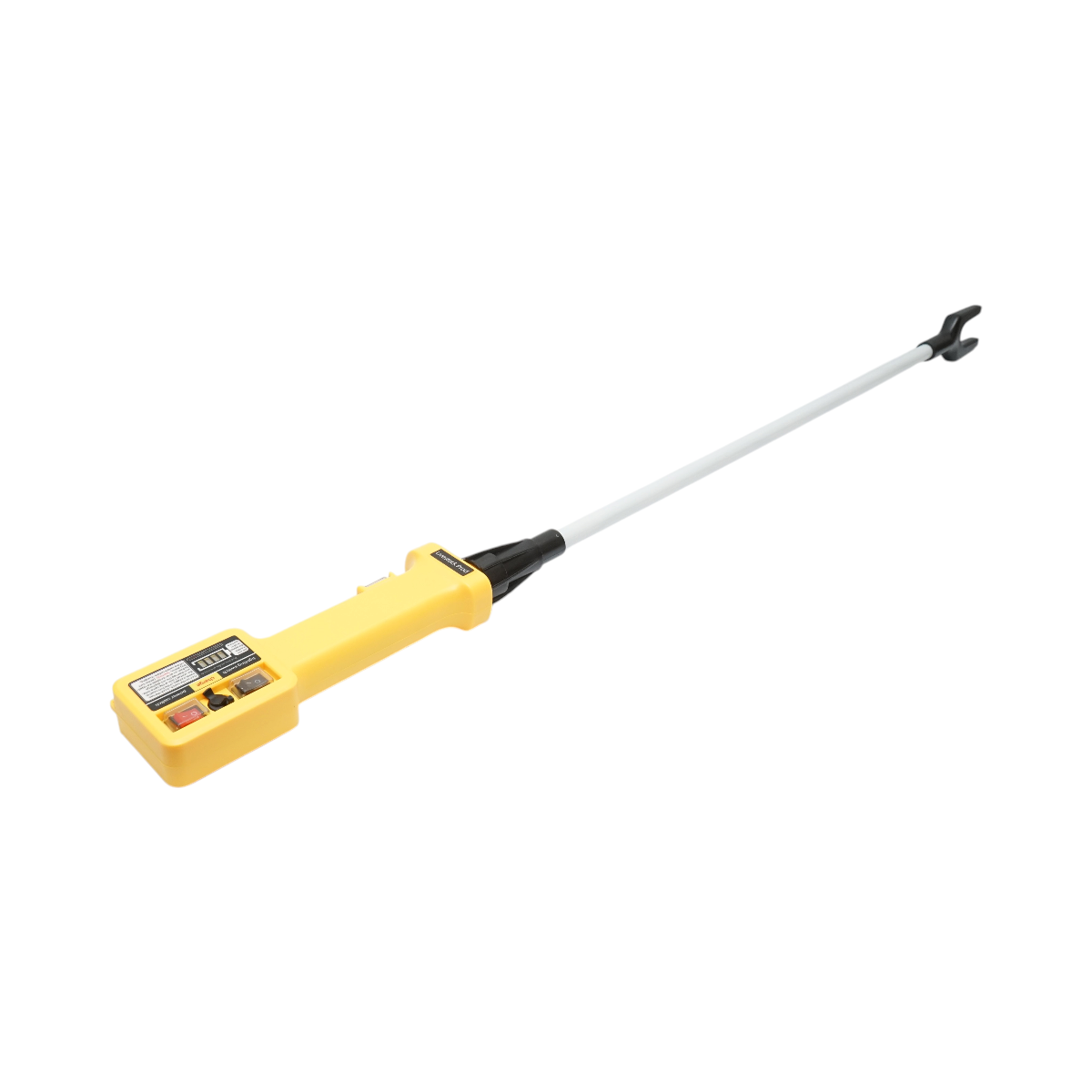 Professzionális elektromos állat-terelő bot 1100V akkumulátorral 8.4V, 2200mAh, LED lámpa, akkumulátor-kijelző, 80cm-es rúd