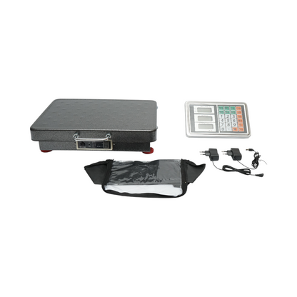 200kg-os vezeték nélküli elektronikus padlómérleg WiFi kijelzővel, 320x420mm platform
