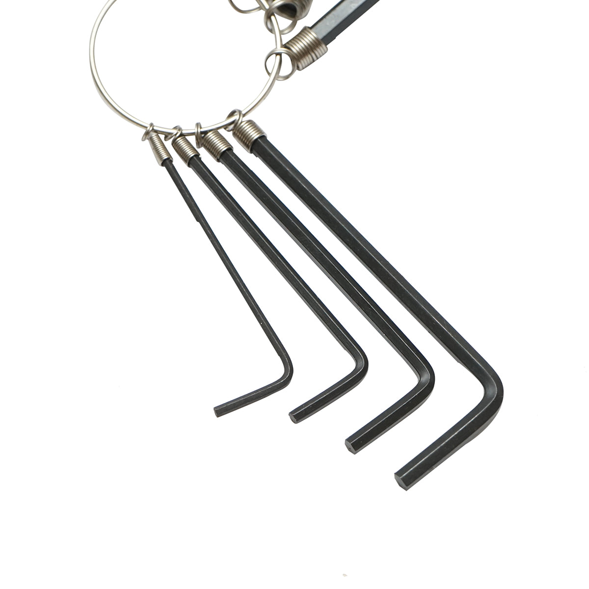 8 darabos hatszögletű csavarkulcs készlet 1,5-6 mm, szénacél HRC 48-52 Crownman