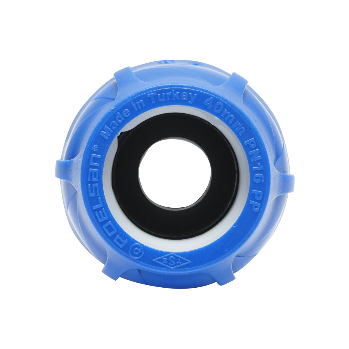 D40x25mm, PN16, PN16, öntözőrendszerekhez való tömörítő redukciós mellbimbó