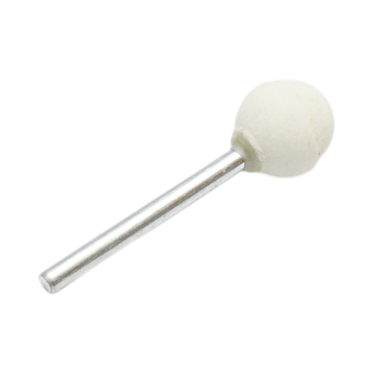 Polírozó abrazív gömb alakú gumiabrazív 12mm, 3mm szár