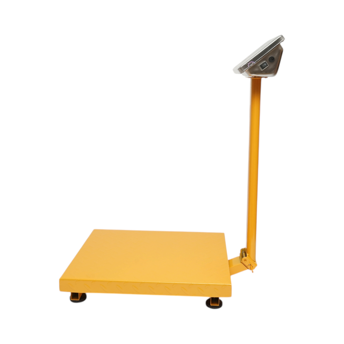 Elektronikus padlómérleg 350kg platform típus 500x400mm összecsukható karral, LCD kijelző
