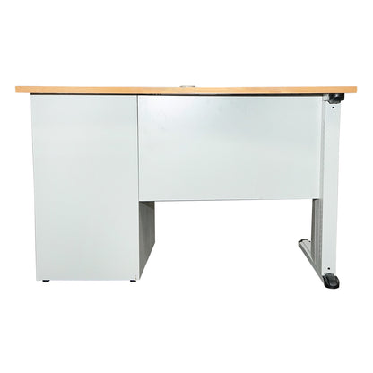 Fém íróasztal 3 fiókkal és asztallappal 1200 x 600 x 750H mm Breckner Germany