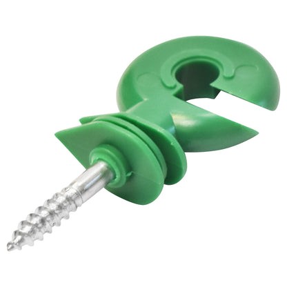 Kompakt gyűrűs szigetelő zöld zöld zöld fi 5.2mm 80x35mm elektromos kerítés Mezofarm