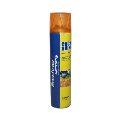 Szilikon műszerfal spray antisztatikus narancs 650ml Breckner Germany