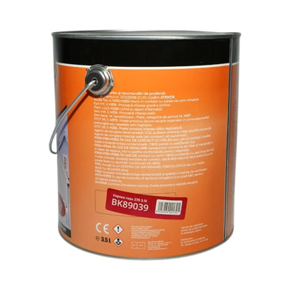 Rozsdagátló zománc festék
 3 in 1 piros 270 oldószerbázis 3.5L, közvetlenül a rozsdára, beltéri és kültéri Breckner Germany