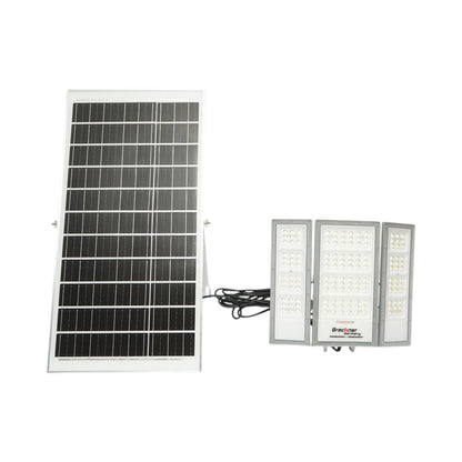 LED lámpa 2400lm, 6500K napelemes panellel 40W, LiFePO4 3.2V/30Ah akkumulátor, mozgásérzékelő és távirányító IP66 Breckner Germany
