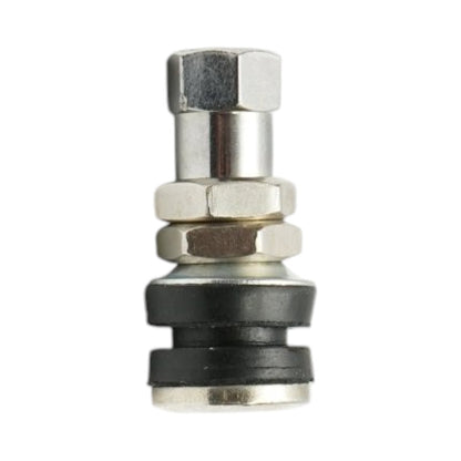 Tubeless kerékcsap fém króm 32.5mm VAMD161 32.5mm motorkerékpárokhoz, robogókhoz és elektromos rollerekhez
