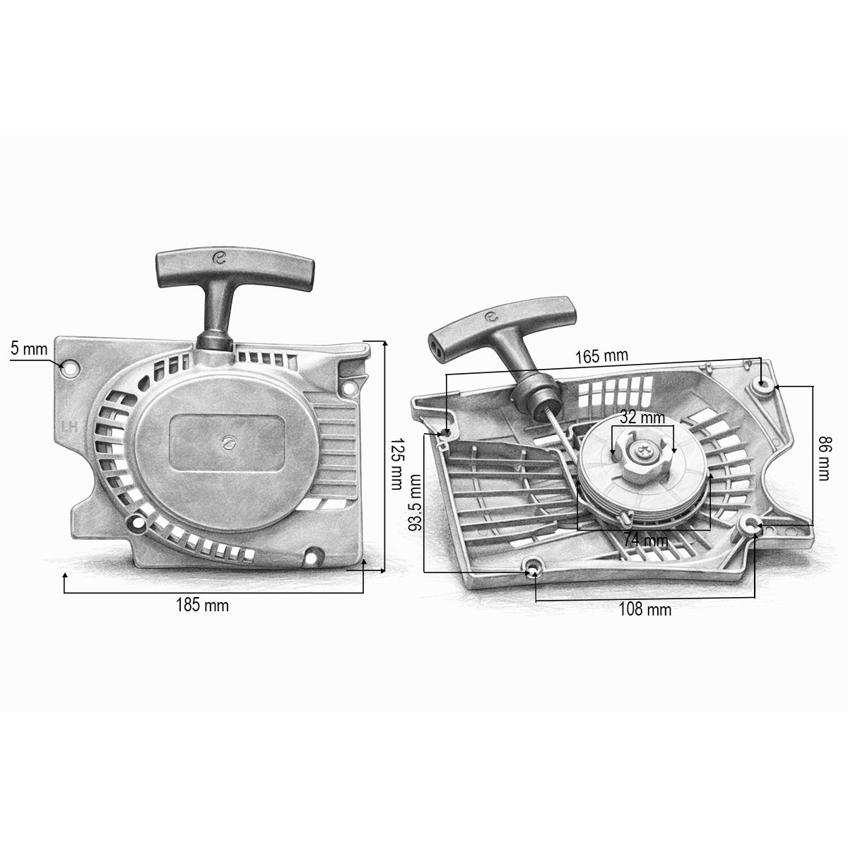 Demaror drujba complet modele China 3800, 4100, 4500, 4600, 5200 THOR