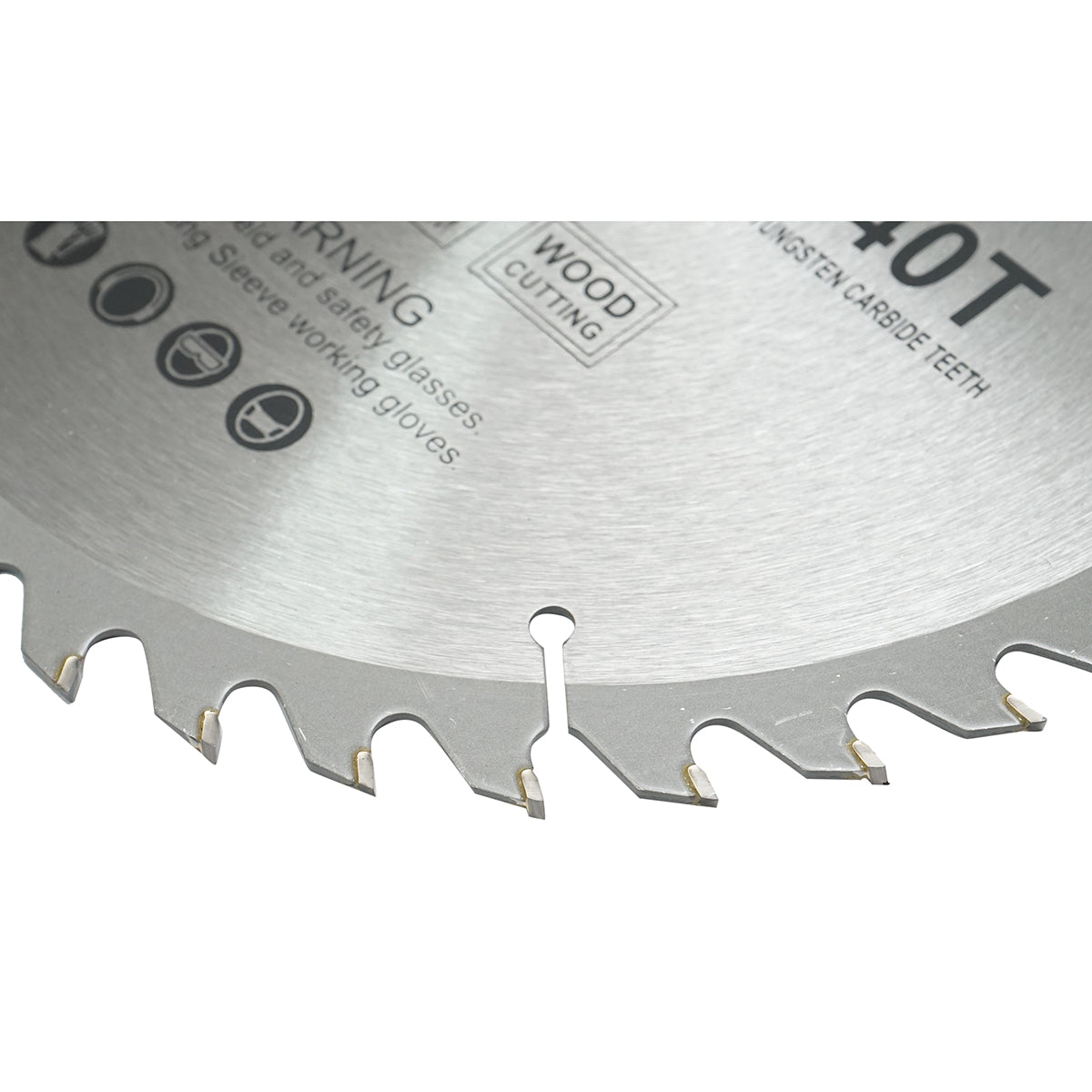 Kör alakú tárcsa fához 230x25,4mm, max. fordulatszám 6600rpm, 40 fog Crownman