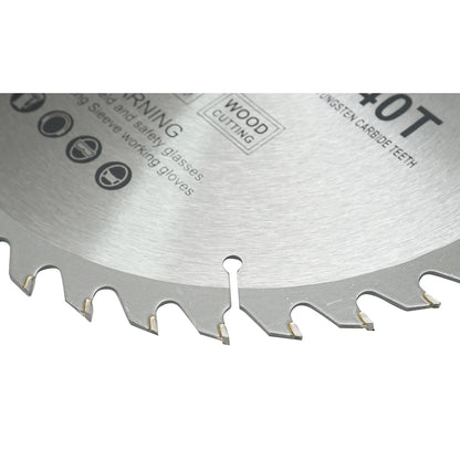 Kör alakú tárcsa fához 230x25,4mm, max. fordulatszám 6600rpm, 40 fog Crownman