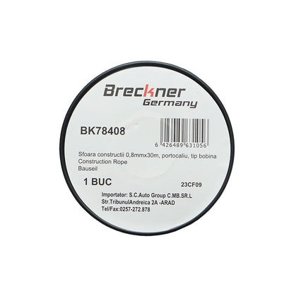 Narancssárga kötöző madzag 0.8mmx30m Breckner Germany