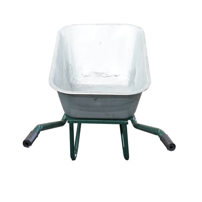 Fém talicska 80L poliuretán kerékkel 350/8 és horganyzott tállal 880x600x270mm Thor