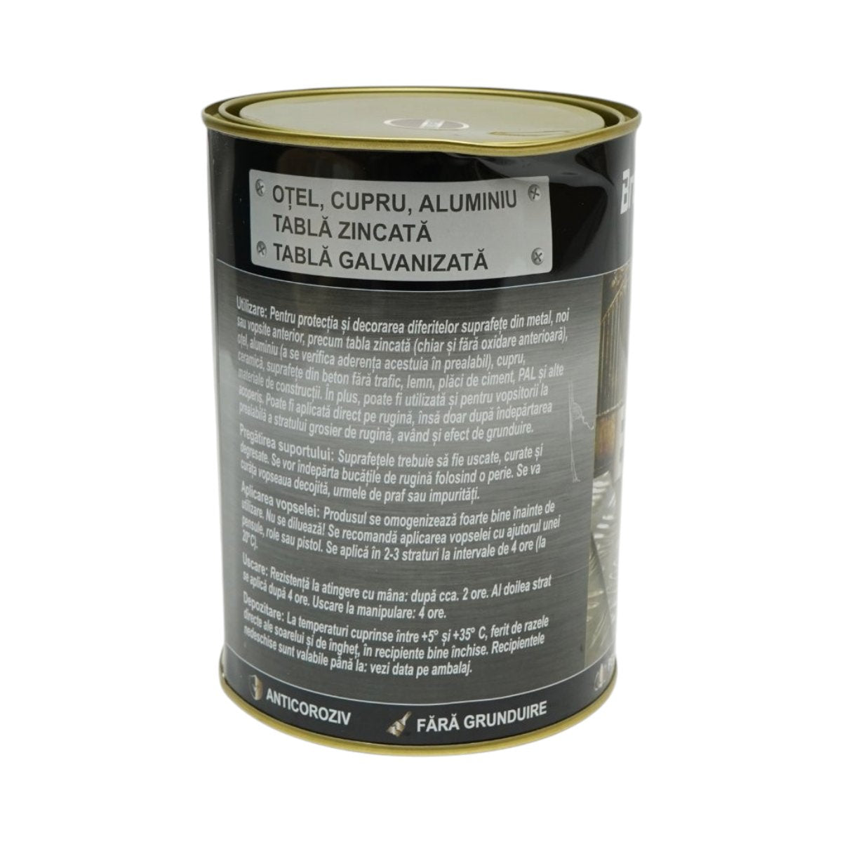 Antirozsdásító email festék 3 az 1-ben imperial vörös fémhez 2kg, közvetlenül a rozsdára, vízalapú Breckner Germany
