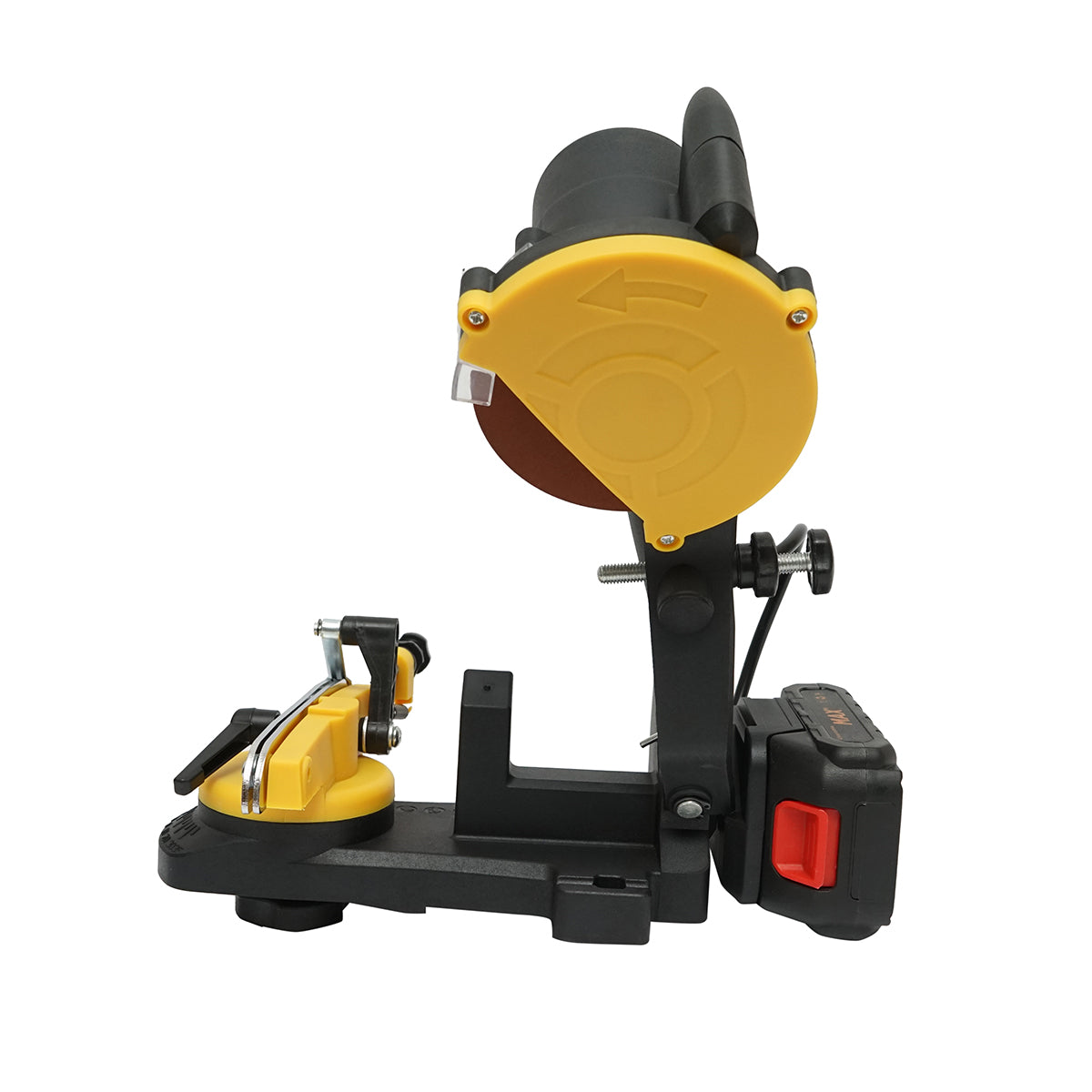 Láncfűrész élezőgép lítium akkumulátorral 18.5V/1.3Ah, tárcsa 108x22mm, fordulatszám 3800rpm