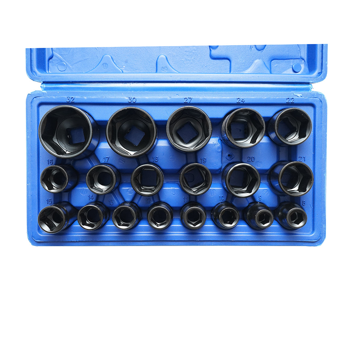 Hatlapos dugókulcs-készlet 8-32mm 19 darab Breckner Germany