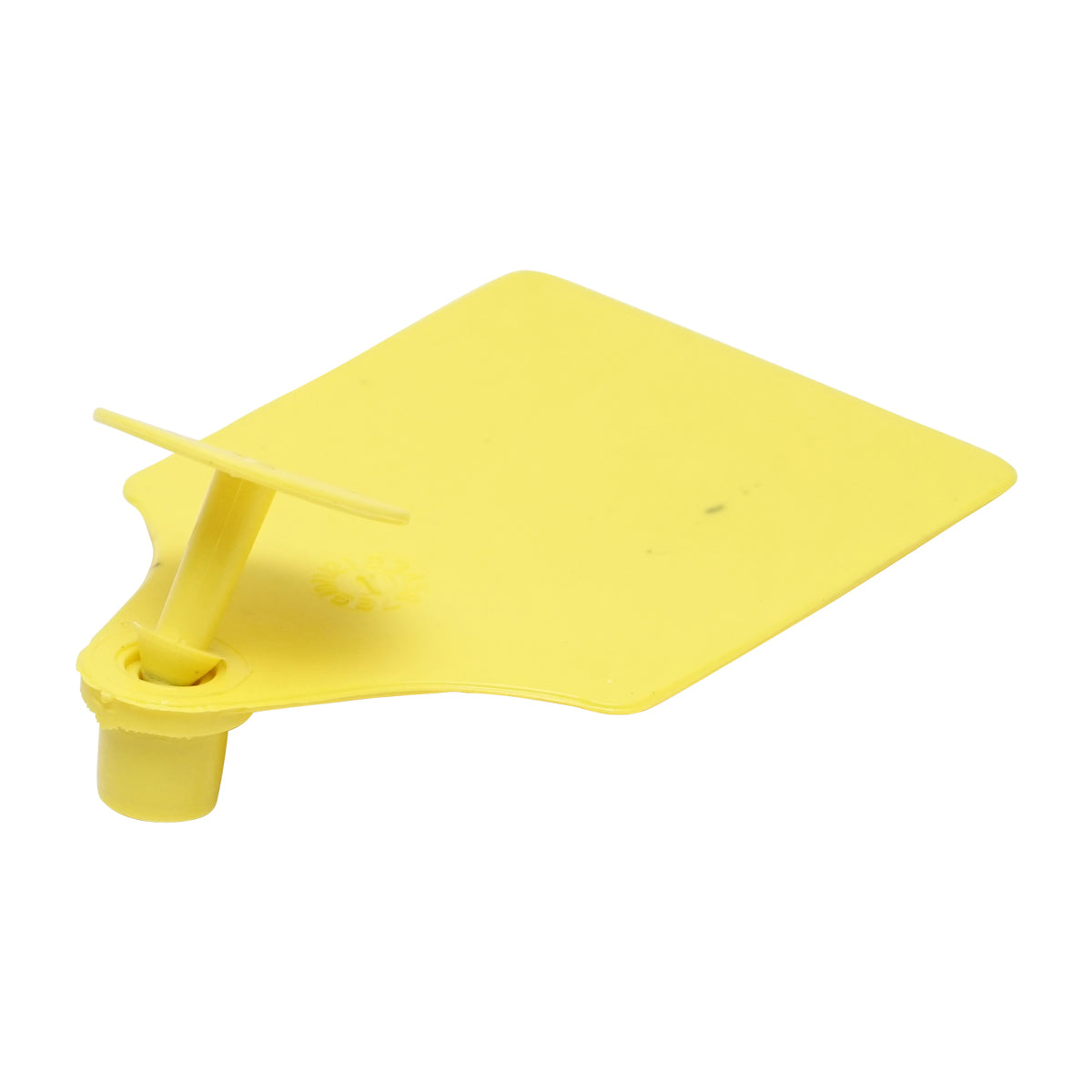 Sárga, felirat nélküli füljelzők 64x95mm-es készlete tehenek számára Breckner Germany