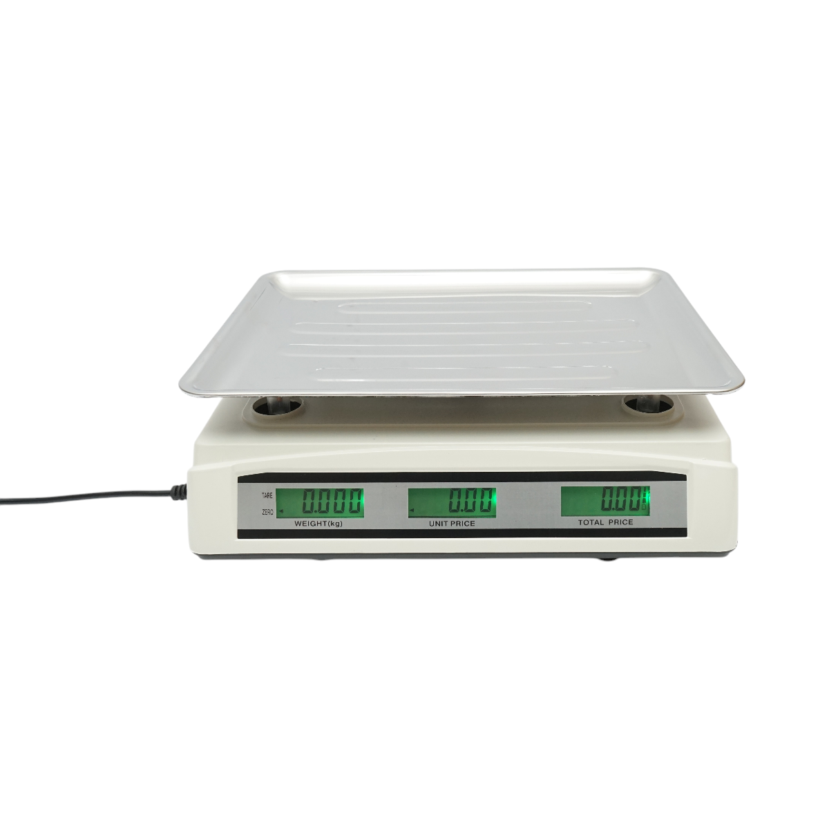 Elektronikus mérleg LCD kijelzővel, 40 kg kapacitással, 4V-os akkumulátorral Breckner Germany