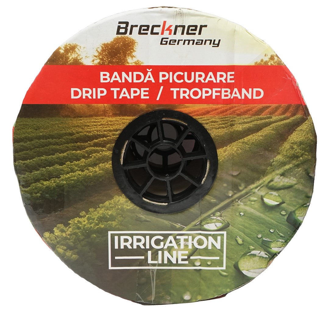 Vízcsepegtető szalag, tekercs 500M 1,4L/H, D16mm. lépésköz 10cm Breckner Germany