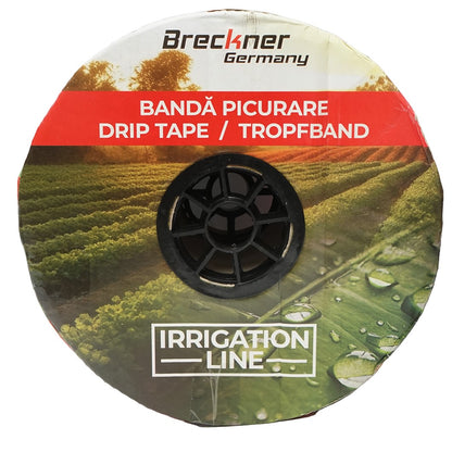 Vízcsepegtető szalag, tekercs 500M 1,4L/H, D16mm. lépésköz 10cm Breckner Germany