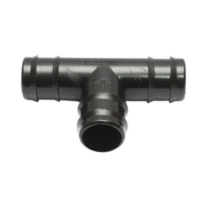 Egyenlő csatlakozó csonk 32x32x32mm csepegtetőcsőhöz öntözőrendszerekhez