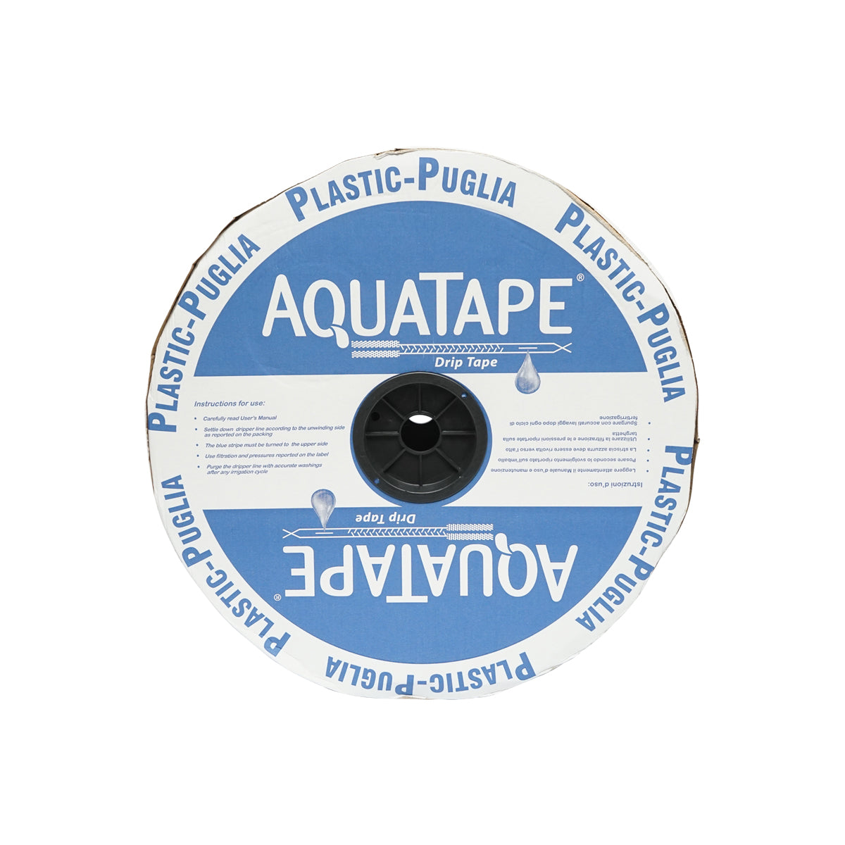 Vízcsepegtető szalag, tekercsben 3000M 1,5L/H, D16mm. 20cm lépésközzel AquaTape AquaTape AquaTape