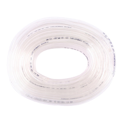 Átlátszó üzemanyagtömlő fi10 (d = 10 mm és D = 13 mm / 50 méter tömlő)