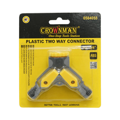 Crownman 2-utas kerti tömlő gyorscsatlakozó 1/2-3/4