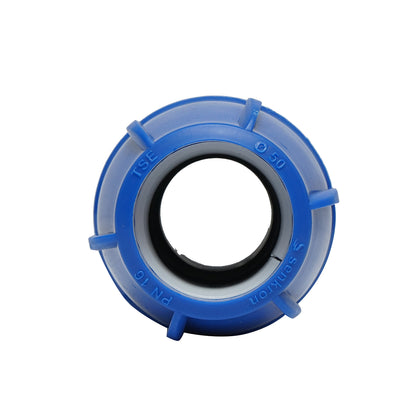 Kompressziós PN16, D50x50mm, max 16bar HDPE öntözőrendszerekhez