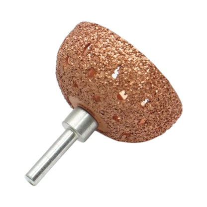 Polírozó sapka gumiabroncsokhoz 50mm, 36-os szemcseméret, 3/8 inch szár