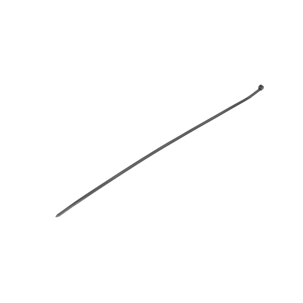 Fekete műanyag nyaklánc 3.6x360mm 100 db/készlet Breckner Germany