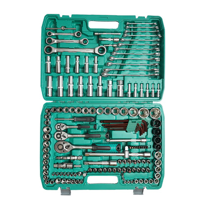 Kombikulcskészlet, csővázas, fix, torx, racsnis meghajtású 151 darab Breckner Germany