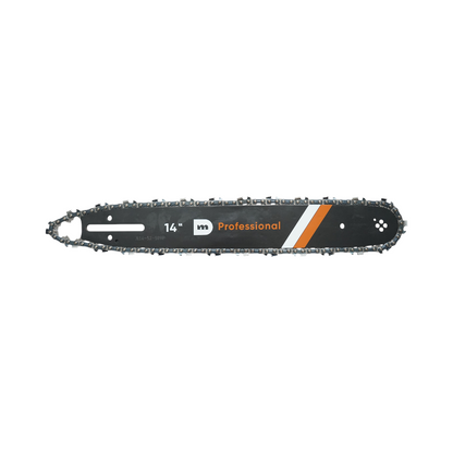 Fűrészlap készlet 35cm (14 inch) 2 lánccal 3/8 LP osztás, 1.3mm, 52 lap UZ PROFESIONAL THOR