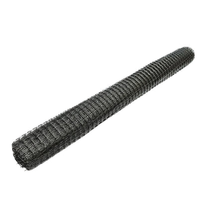 Kerítésháló 90cmx10m 20x20mm-es szemekkel, fekete színű
