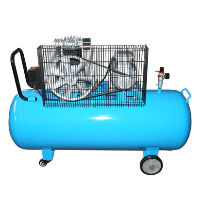 Légkompresszor 380V, 200L, teljesítmény 3kW/4CP maximális nyomás 8 Bar, áramlás 250L/min Breckner Germany