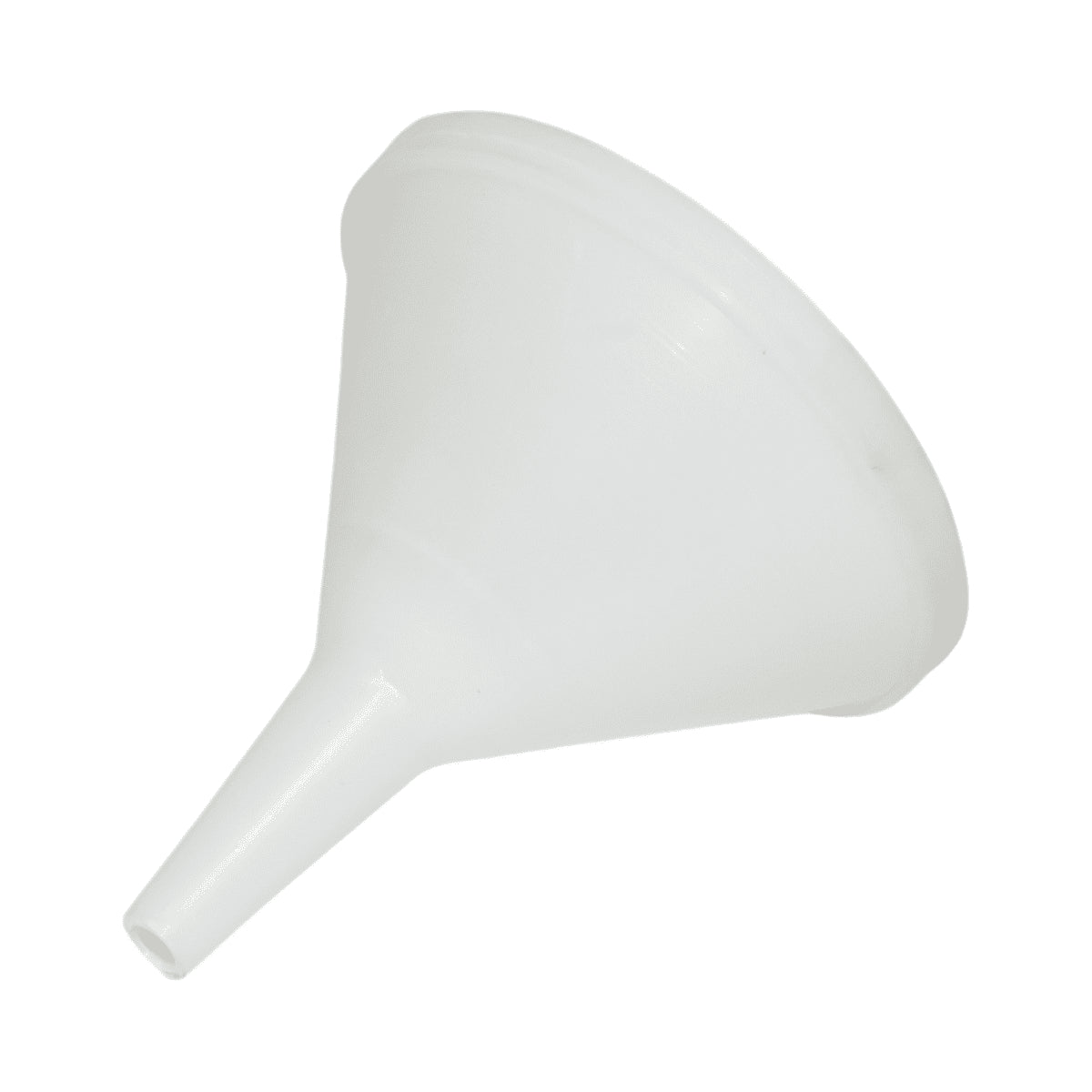 Műanyag tölcsér 120 mm alba