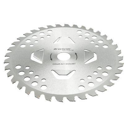 Bozótvágó kés 230x25.4x1.3mm, 36 fogú, fűkaszához Breckner Germany