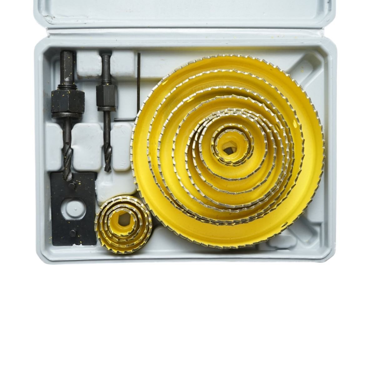 13 db-os kör alakú magkészlet 19-127mm gipszkartonhoz, fához, PVC-hez 17 db
