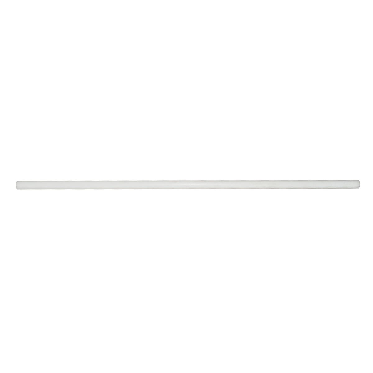 Bara poliamid, polioximetilén-poliacetál POM alba 1000x25mm 0,75 KG